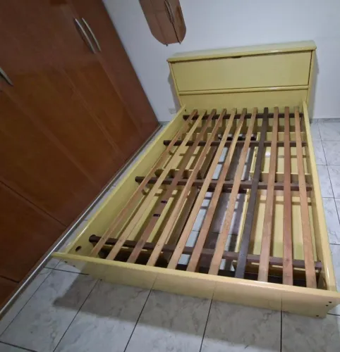 Cama baú com colchão