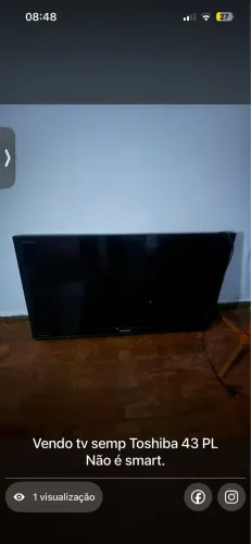Tv 43 PL semp Toshiba. Não é smart!