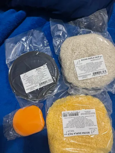 Kit boinas para polimento profissional