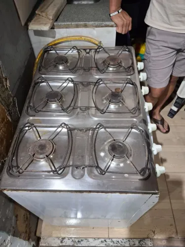 Fogão funcionando 100% barato