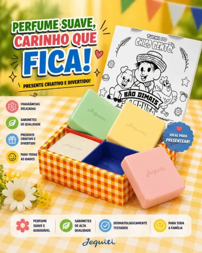 Sabonete turma da Mônica