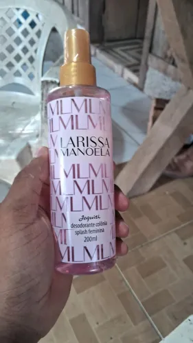 Desorante Colônia Splash feminino 200ml Larissa manoela da jequiti