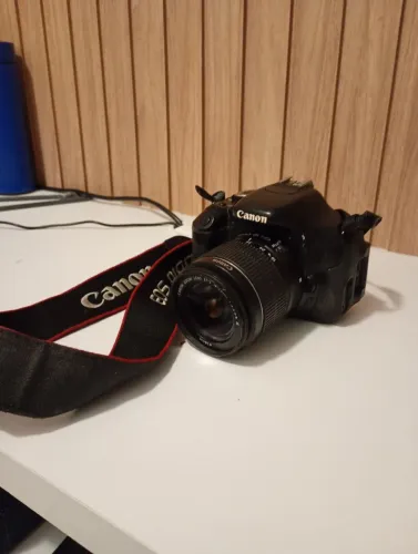 KIT CANON T3i + LENTES + ACESSÓRIOS ? PARA REPARO/PEÇAS