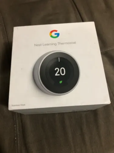 Google Nest Learning Thermostat na cor Stainless Steel (Aço Inoxidável)