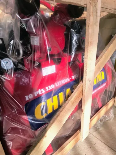 COMPRESSOR DE AR 10 PES CHIAPERINI 140 LBs NOVO