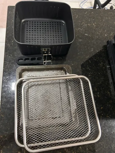 Fritadeira Air Fryer Oven Philco Digital - Completa com Acessórios 12 Litros