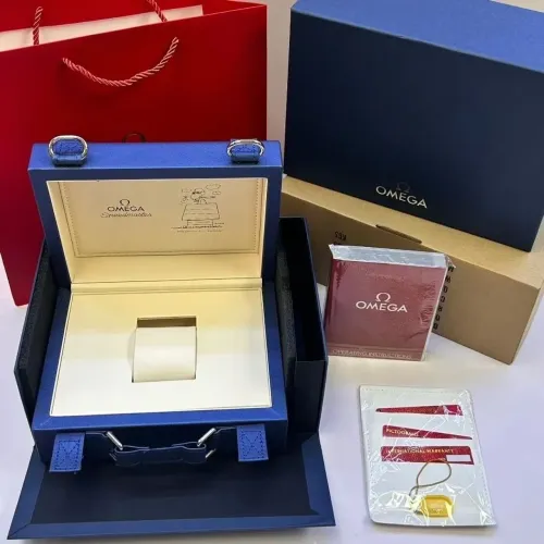 Caixa completa omega sppedmaster snoopy