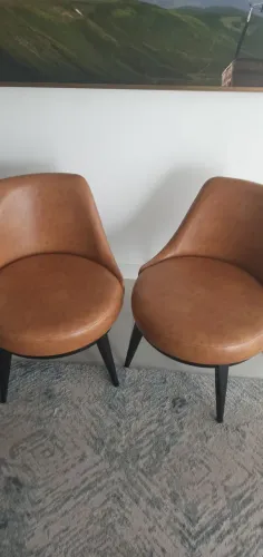 Poltronas em couro sintético!