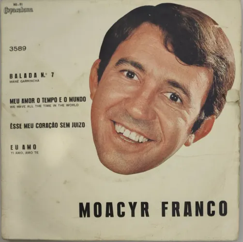 Compacto Vinil Moacyr Franco