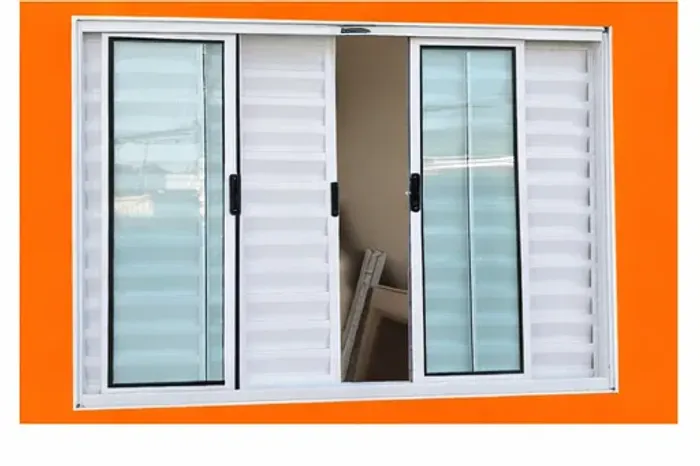 Janela Veneziana 6 folhas 1,00x1,20 modelo 52