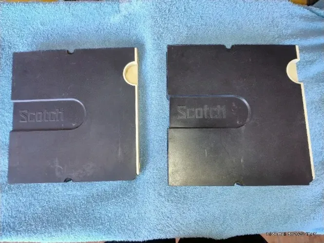 Kit 2 Fitas Para Gravador de Rolo 7 Polegadas Marca Scotch usada