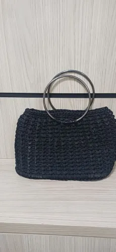 Bolsa de Croche grosso alça argola