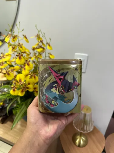 Pokemon stacking tin lata lacrada