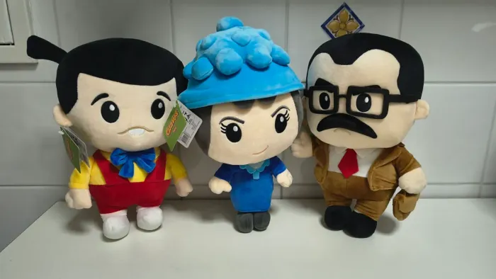 Trio Pelúcias do Chaves - Tamanho médio 30cm
