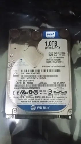 HD Notebook 1 Tera