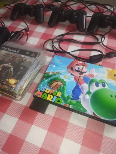 Playstation 2 completo tudo ok