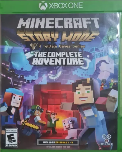 Minecraft Story Mode Complete Edition e Guardiões Da Galáxia Da Telltale