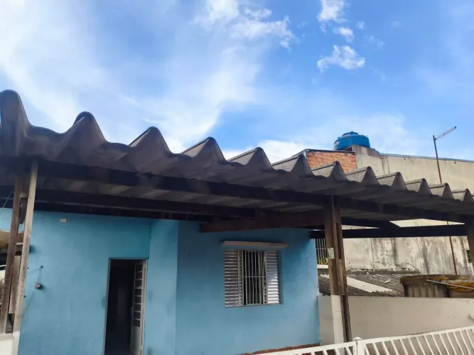 Telhado canaleta