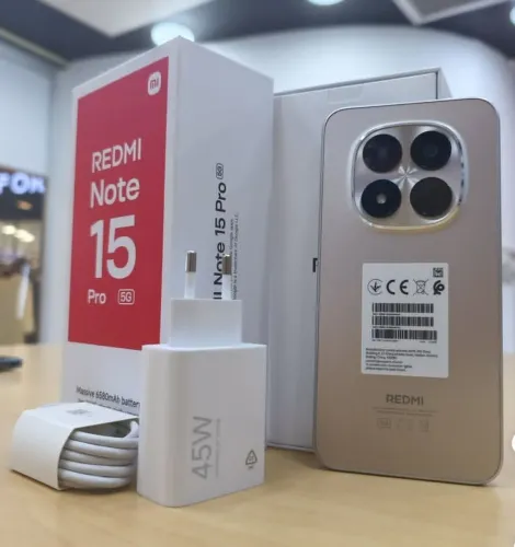 Note 15 PRO 5G 256/8 - Promoção
