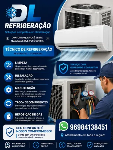 Higienização de ar condicionado