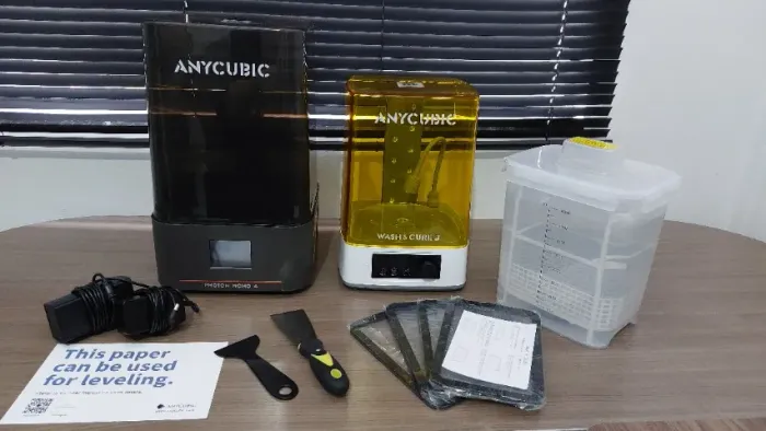Impressora 3D Resina Anycubic Photon Mono 4, 10K Resolução + Wash and Cure 3