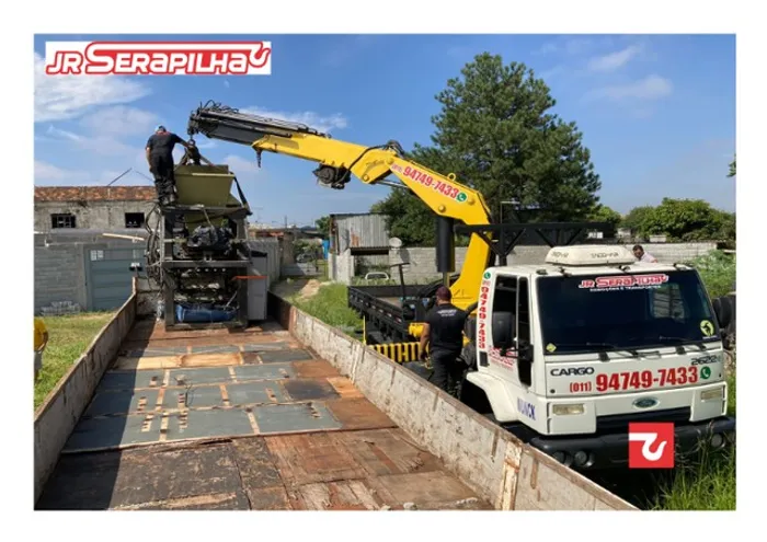 Transporte de Máquinas Pesadas - Locação - Içamentos De Cargas