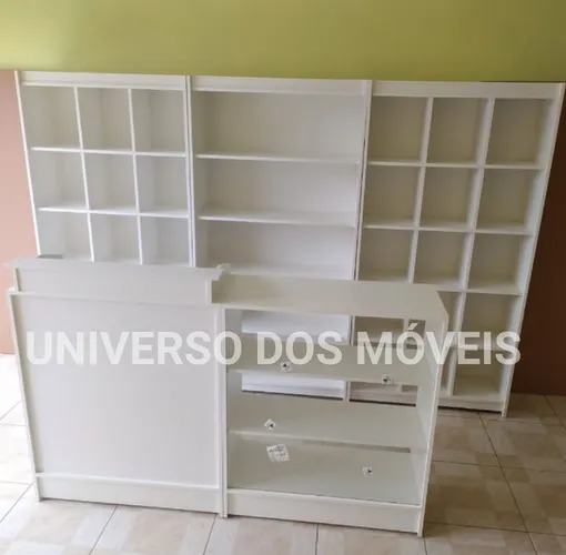  BALCÃO CAIXA EXPOSITOR VITRINE ESTANTE PRATELEIRA LOJA 100% MDF NOVO *ENTREGA RÁPIDA*