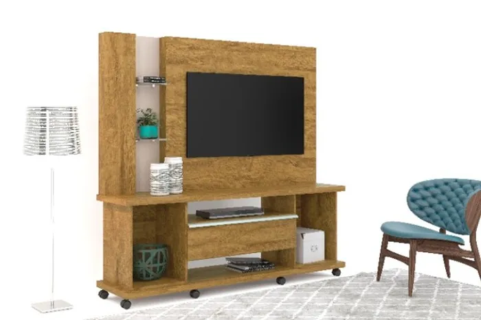 Home Ibiza Lançamento Com Corredíça Telescópica , Para TV Até 55" !! Entrega Grátis !!