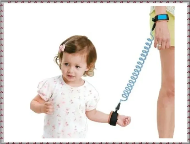 Guia Pulseira de segurança para crianças - Passeio de Shopping