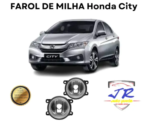 Par Farol Milha Auxiliar City 2015