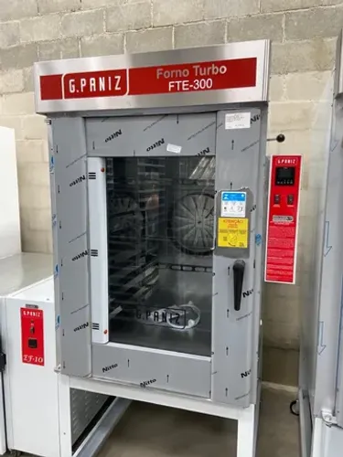 FORNO TURBO ELÉTRICO ACABAMENTO EM EPÓXI FTE-300 TRIF - G-PANIZ
