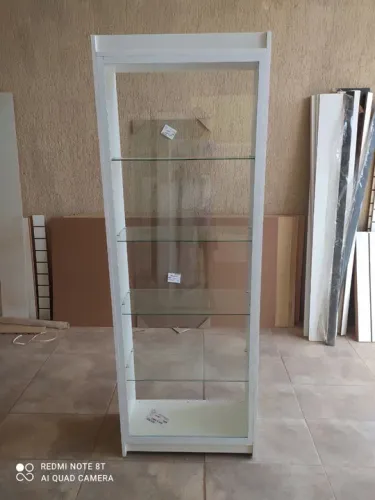 ESTANTE PRATELEIRA VIDRO VITRINE - NOVA