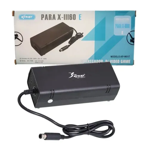 Fonte de alimentação para Xbox 360 - Knup KP-W017