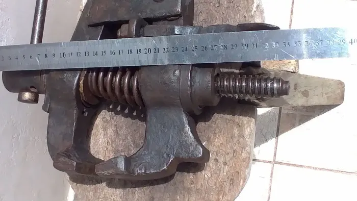 Morsa de Bancada Antiga ferreiro 