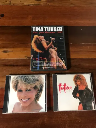 Tina Turner - Lote c/ 2 CDS + DVD