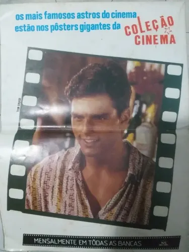 Vendo revista pôster do tom Cruise rarissima