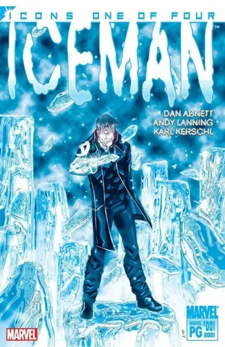 Mini série do Homem de Gelo Ícones Marvel