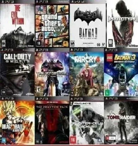 Jogos ps3 (temos qualquer jogo com garantia).