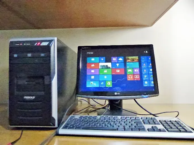 Computador Diebold Intel Core 2 Duo Completo Windows 8