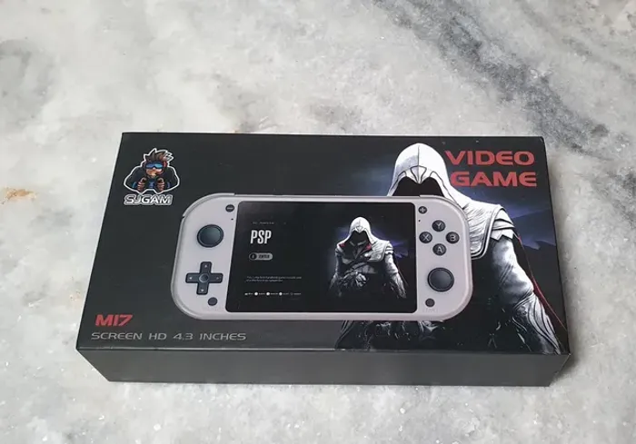 Console m17 novo com mais de 30mil jogos na memória 64GB cartão incluso