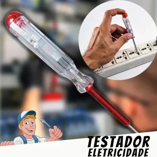 Chave de Teste Detector De Tensão Elétrica Professional _ FE124