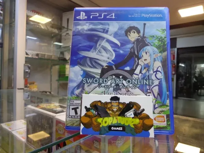 Jogo Sword Art Online Lost Song Ps4 Conservado