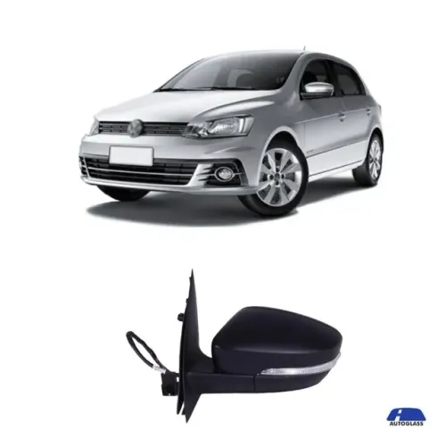 Retrovisor elétrico com seta para Gol, e Voyage, G6, G7 G8