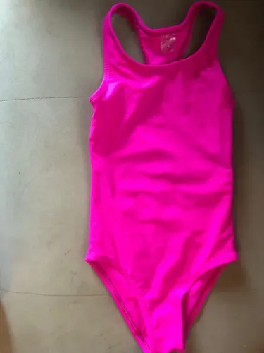 Maiô Oxer infantil menina tam 6 rosa piscina natação