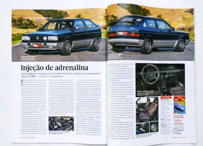 Revista Quatro Rodas - História Gol GTI quadrado
