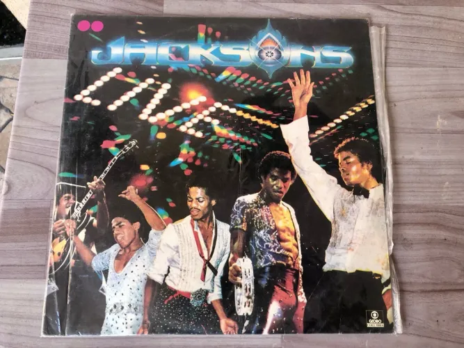Disco The Jacksons Five Live em Perfeito estado