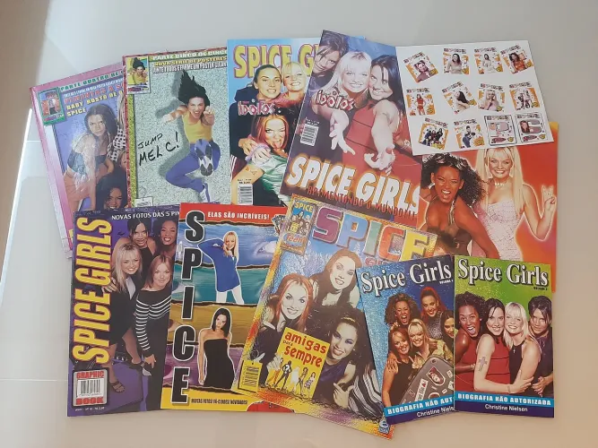 Biografias e Pôsters Spice Girls