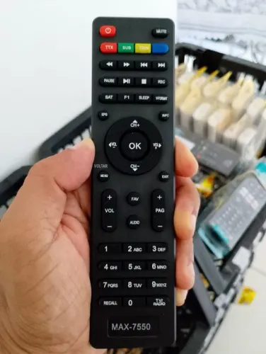 3 Controle Remoto Max7550 Atacado Revenda