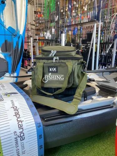 Bolsa Pesca Marine Neo Plus Molinete Carretilha Isca Artificial 