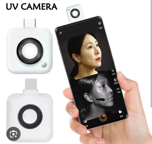 Lotinho necessarie câmera protetor solar mini umidificador cinta vibratória